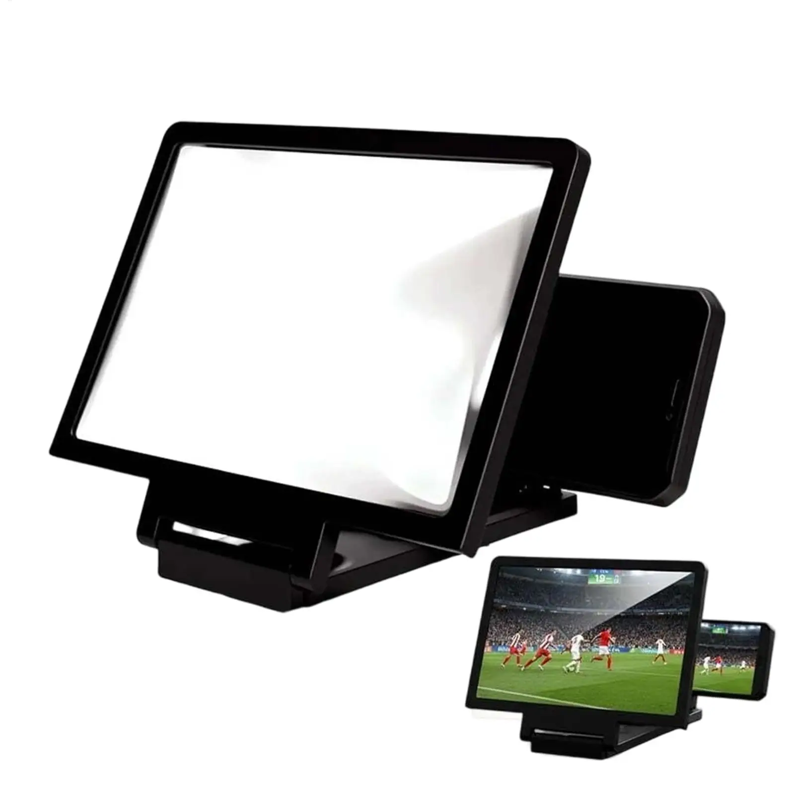 MobilePhone Screen Magnifier Enlarger Foldable Tool Portable Phone Screen Magnifier For Daily Reading Learning Movie Streaming