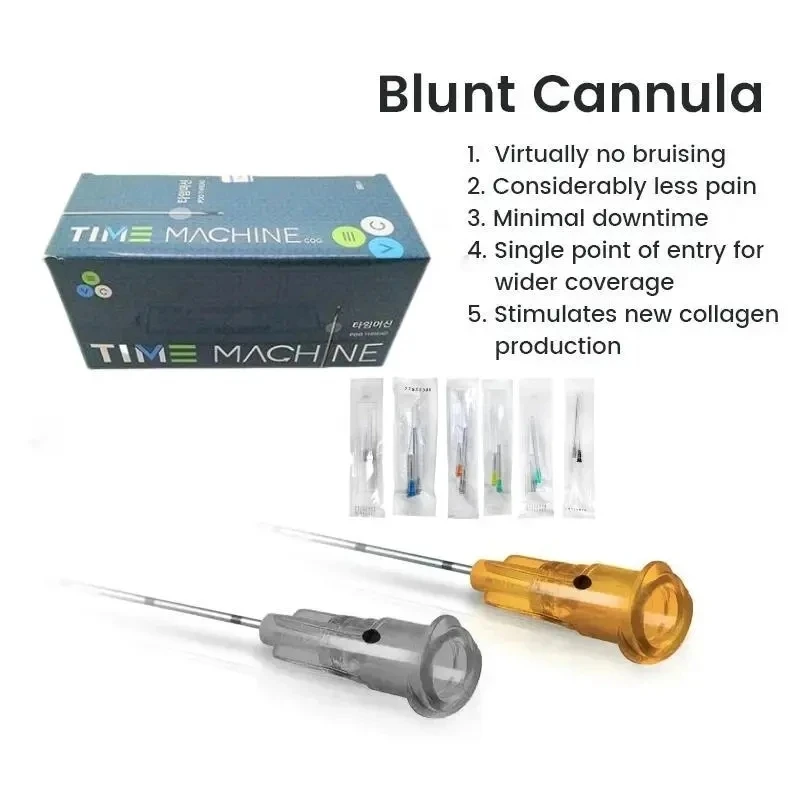 

Factory Disposable Blunt-tip Cannula 14g 18g 21g 22g 23g 25g 27g Blunt Fine Micro Body Piercing Needles Cannula Syringe Tool