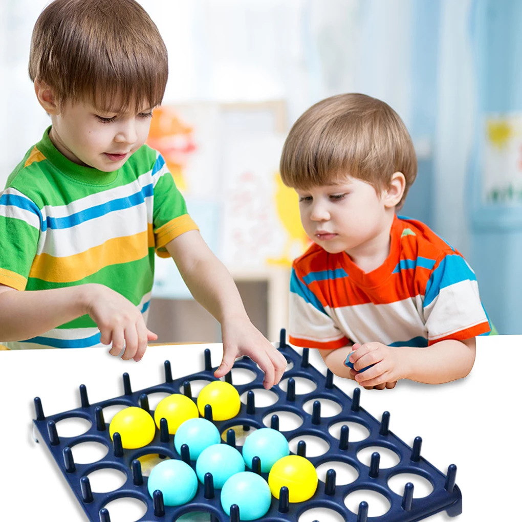 NEW Bounce Off Game Jumping Ball Board Games for Kids 1 Set Activate Ball Game Family and Party Desktop BouncingKids  Toys Gifts