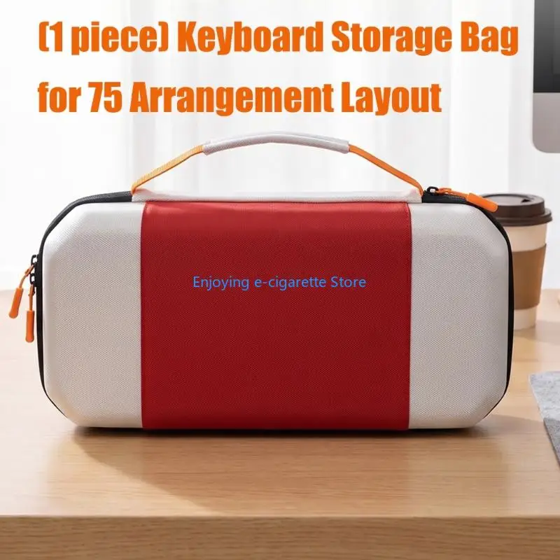 Daily Carry Case for 75% Keyboard with Interior Straps and Pocket Y4QF