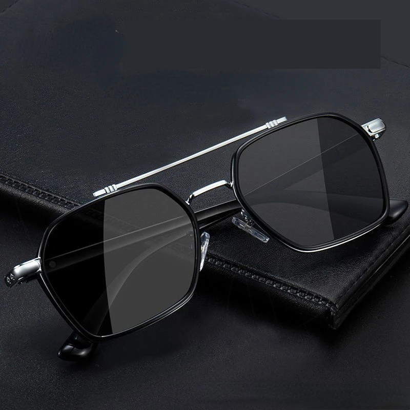 

Men Intelligent Photochromic Sunglasses Day Night Driver Sunglasses UV400 Vintage Luxury Outdoor Sports Fishing Glasses Adult
