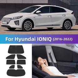 For Hyundai IONIQ AE 2016-2022 Custom Full Cover Car Window Sunshade Privacy Blind Curtain Travel camping car to sleep inside