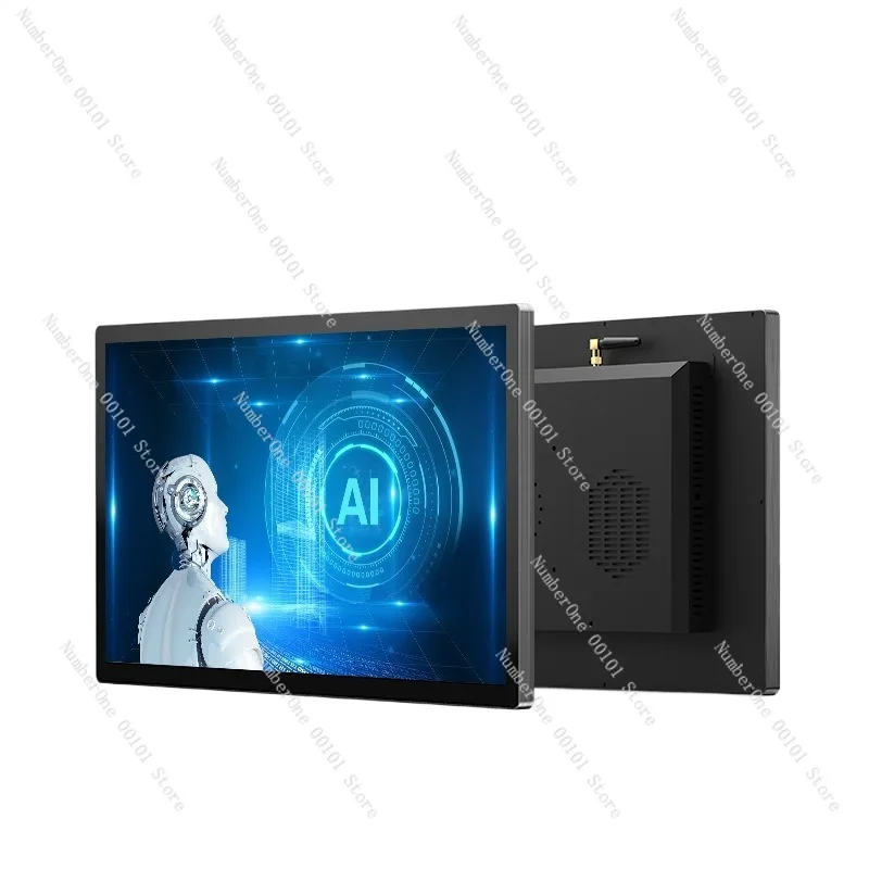 Wall Mounted Industrial All In One Panel PC 7 10 12 15 17 19 21 24 27 Inch Touch Screen Industrial Monitor Embedded Workstation