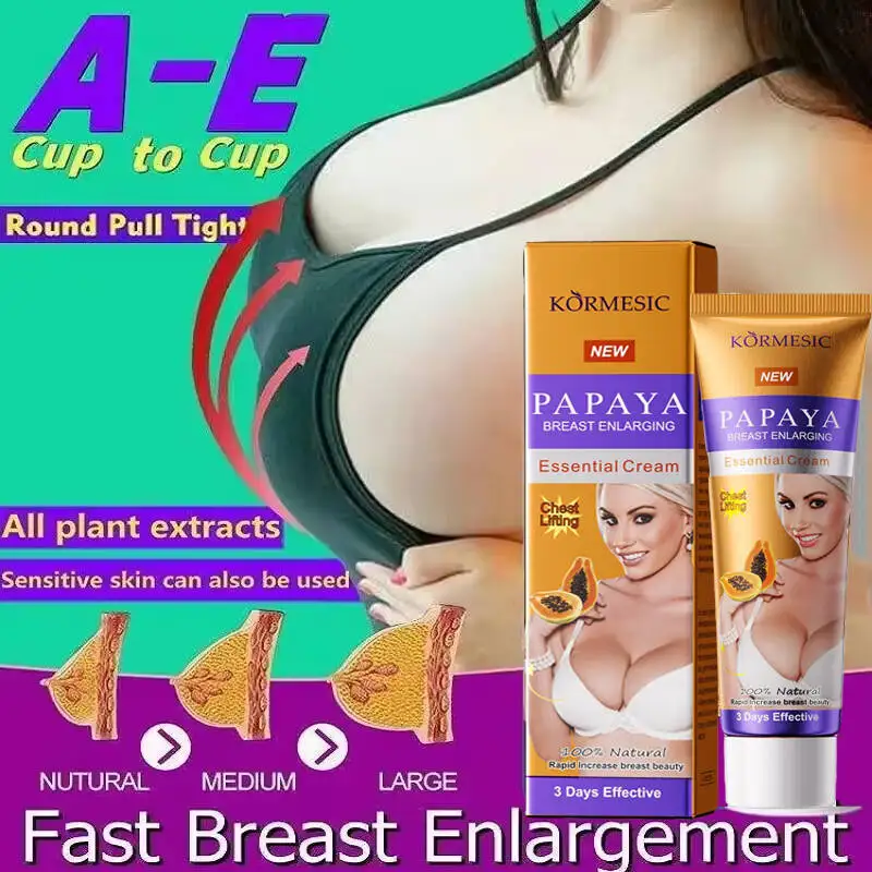 

Natural Breast Enlargement Cream Chest Lift Firm Enhancer Care Oil Butt Breast Plump Growth Massage Boobs Bigger Sexy Body Care