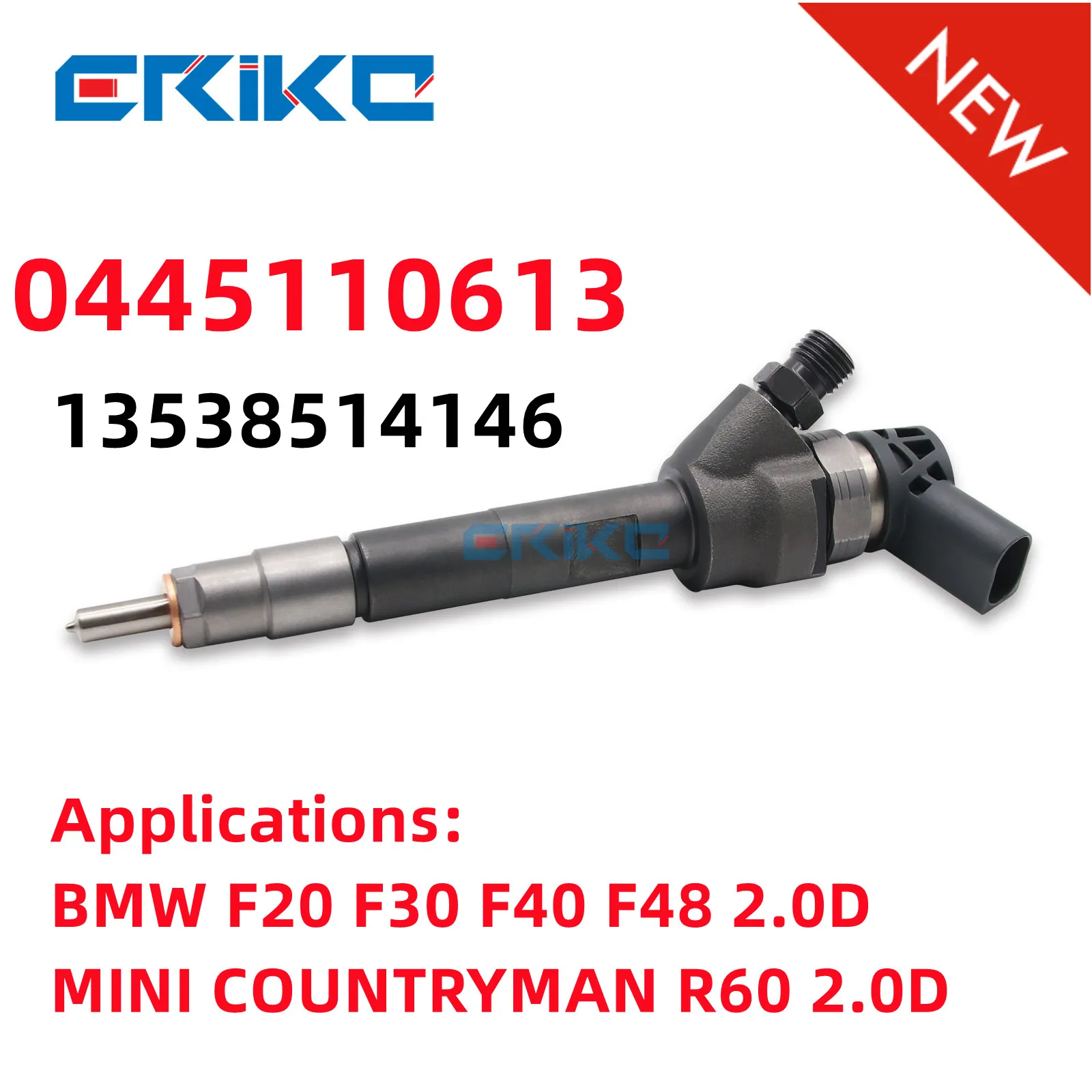 ERIKC 0445 110 613 common rail injectror CRI2-20 0445110613 0986435268 for BOSCH BMW 13538514146 MINI COUNTRYMAN R60 2.0D