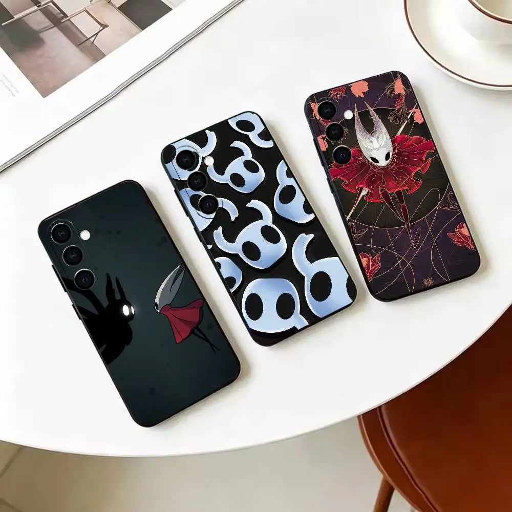 Hollow Knight S-Silksong   Black Soft Silicone Phone Case For Samsung Galaxy A71 A72 A73 A51 & Other Related Models