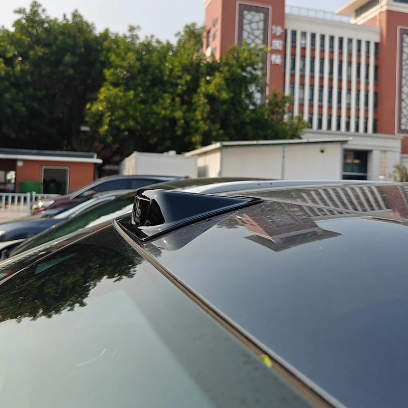 لأودي Q3/Q5/Q7/Q6 Q5e-tron تصفيف السيارة الليزر الرادار غطاء الزخرفية برو سقف أسود غطاء الرادار التكنولوجيا السوداء #4