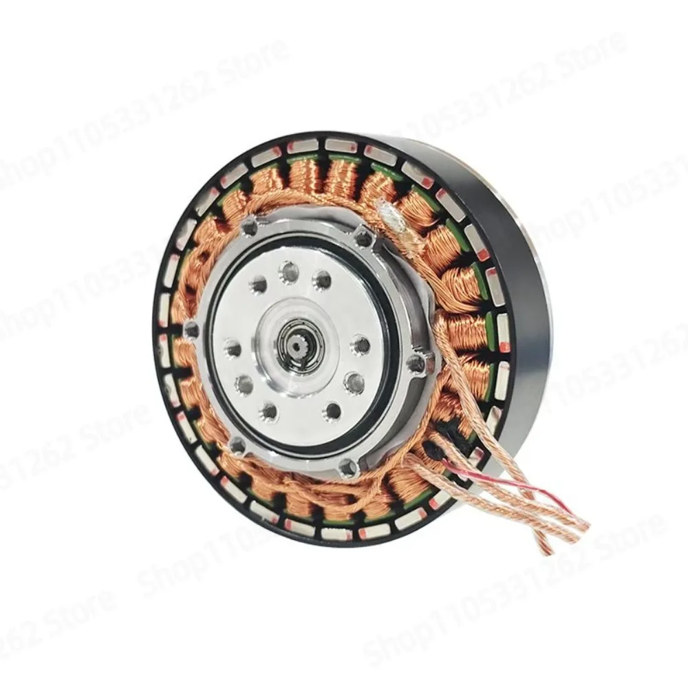 Frameless Torque Motor High Power Multi-Strand Fine Wire Precision Winding for Exoskeleton Rehabilitation Medical Robot Joint