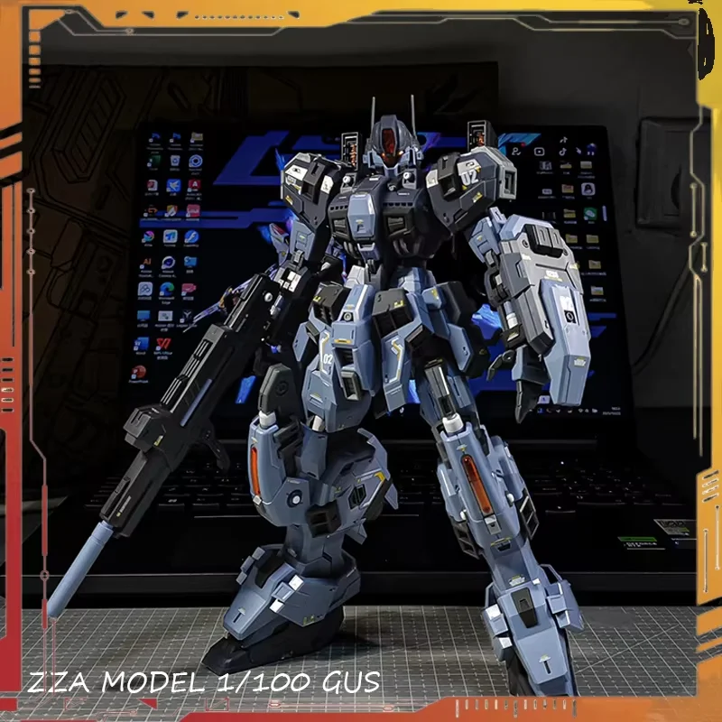

ZZA Model GZSS-OX GUS Action Figure MG 1/100 Scale Assembly Model Kit 21cm Mecha Toy Room Decoration Birthday Gift