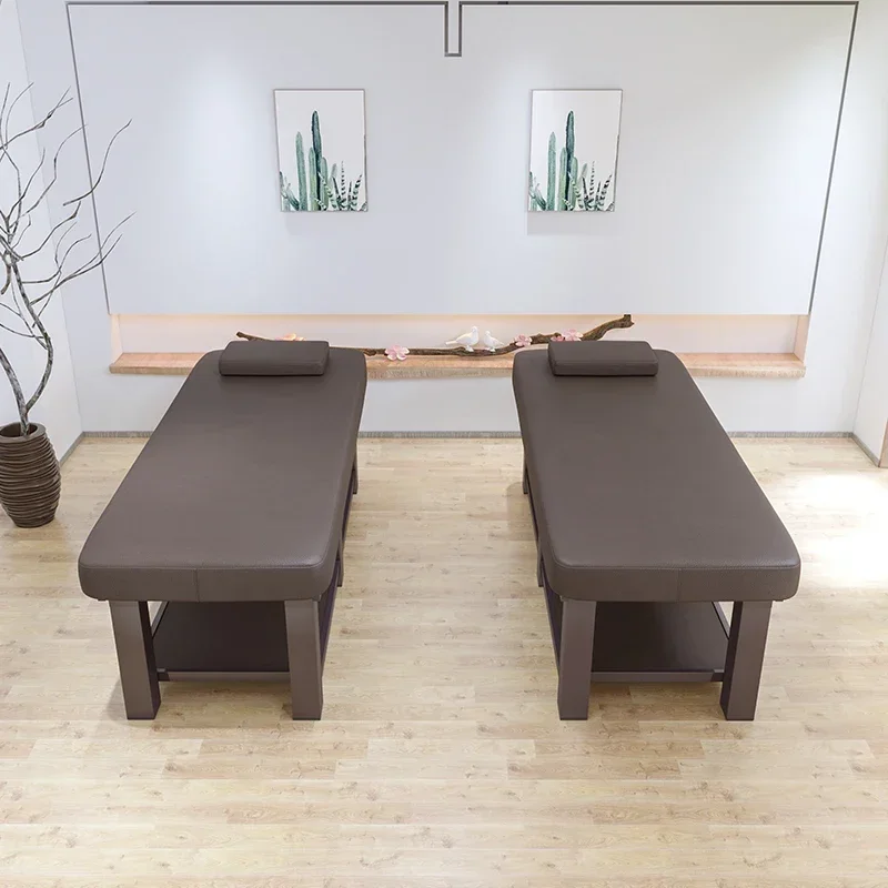 

Brown Massage Bed Artificial Leather Cosmetic Salon Beauty Bed Salon Furniture Aesthetic Kosmetikliege Camillas Para Tatuar