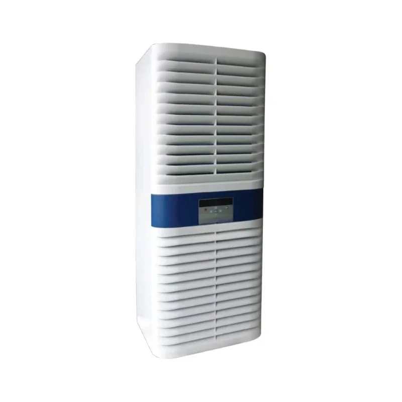 500W Cabinet Air Conditioner, Industrial Outdoor Indoor Enclosure Cooling Unit, Solar Panel Compatible AC Cooler