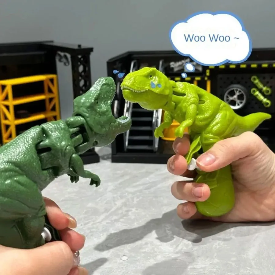 ไดโนเสาร์เขย่าหัวน้ําสเปรย์ของเล่นเด็กของเล่นน้ํา Dino สเปรย์ยิงกด Grip Water Squirt ของเล่นเด็กฤดูร้อนชายหาด