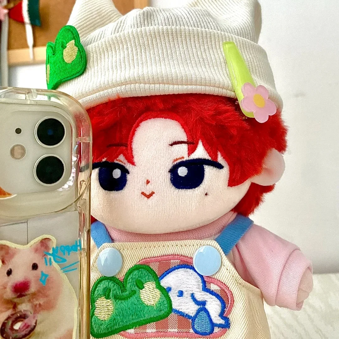 Xu Minghao 20CM Plush Doll Stuffed Toy Cartoon Anime Figure Plushies DressUp Clothing Pillow Decor Birthday Gift