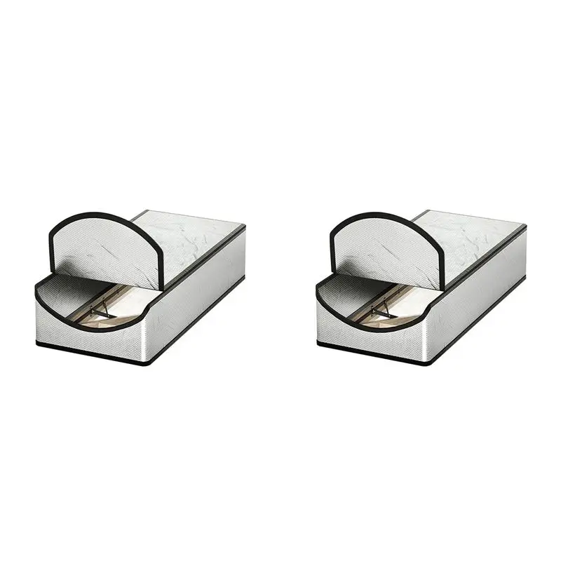 ABWZ-2X Attic Stairs Insulation Cover For Pull Down Stairs, Reflective Radiant Barrier Reflects 95% Of Radiant Heat