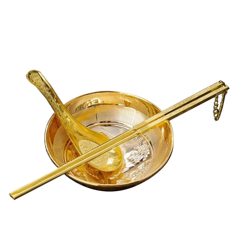 Golden Bowl Three-Piece Set Every Year There Is More Than Printed Golden Bowl Souvenirs Pisces Momofuku Three-Piece Set