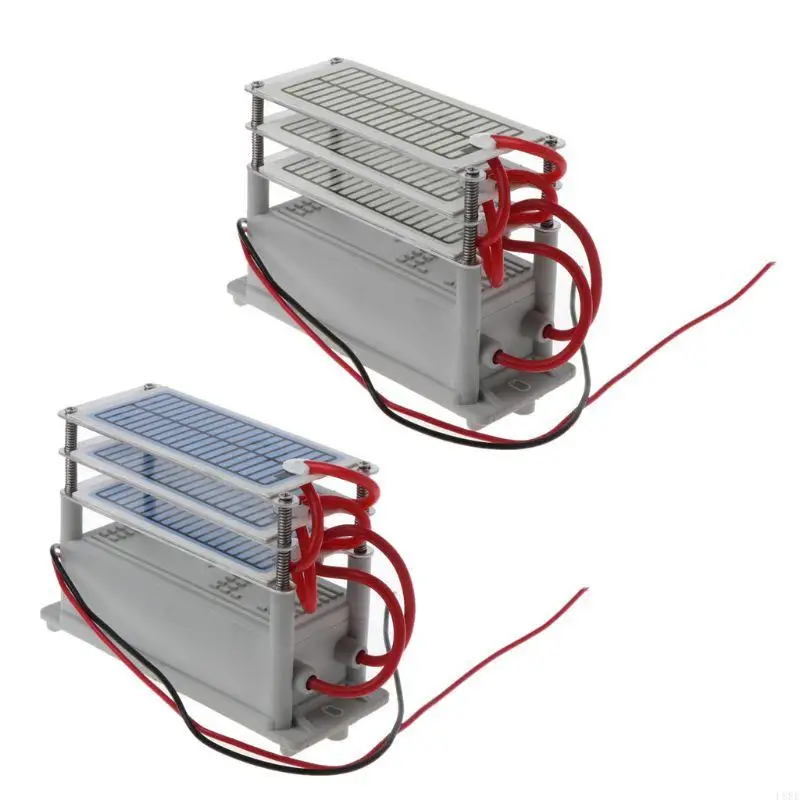 L8re 220V 18G Generador ozono Placa integrada Ozonizer Ozonizer Electrodo acero inoxidable Purificador esterilizador