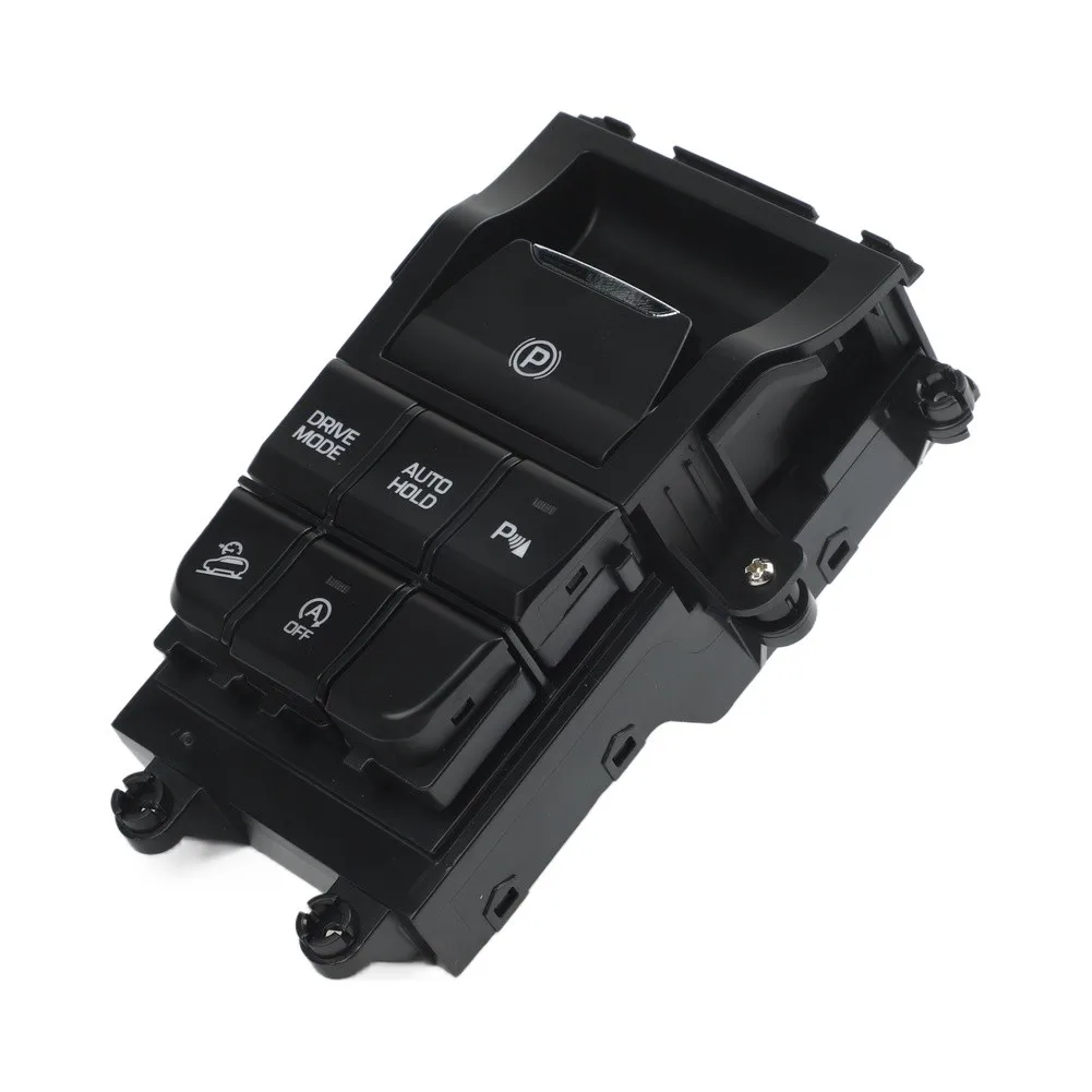 Black Car EPB Switch Hand Brake Switch For Hyundai Tucson 2016-2020 : 93300D3010 Accessories Plastic Black Car