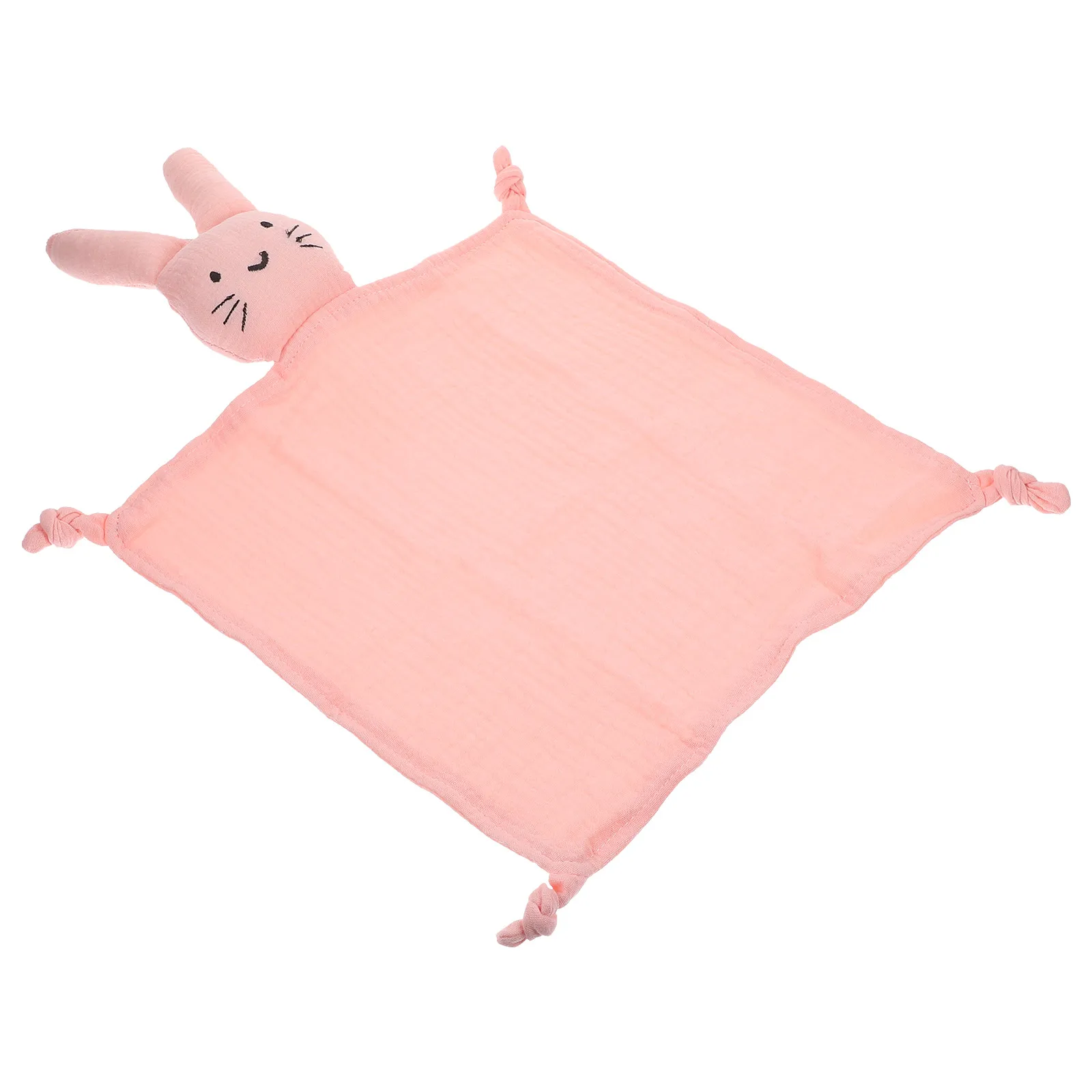 

Soothing Towel Baby Security Blanket Small for Kids Ear Blankets Cotton Gauze Cat Babies Child