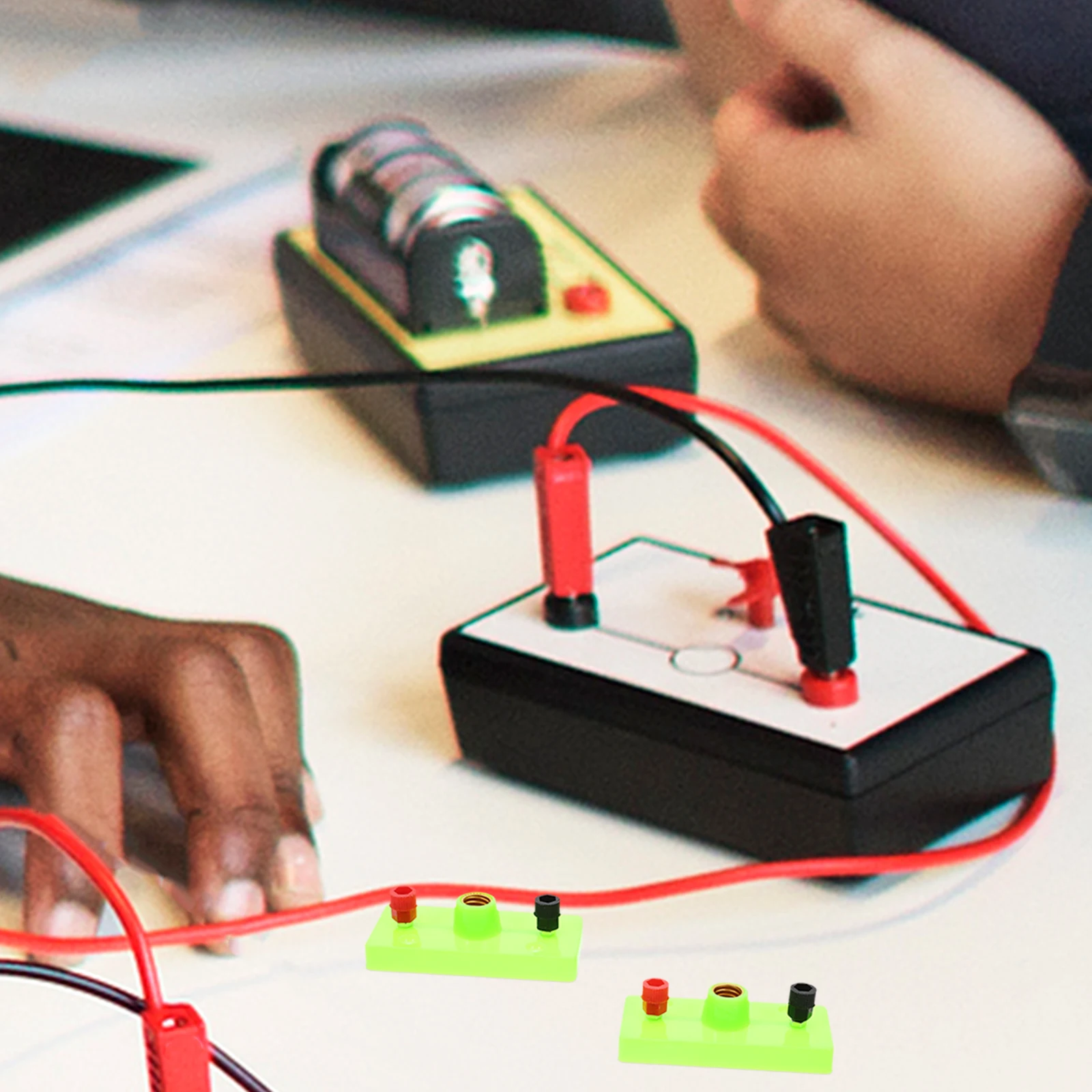 

Electrical Lab Electromagnetic Experiment Device Kit Physics Science Circuit Active Buzzer for Kids