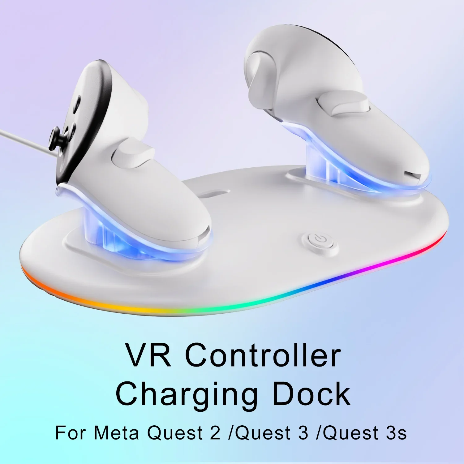 For Oculus Quest 2/3/3s Controller Charging Dock Compatible With Fast Charging And Easy To Carry VR Accessories