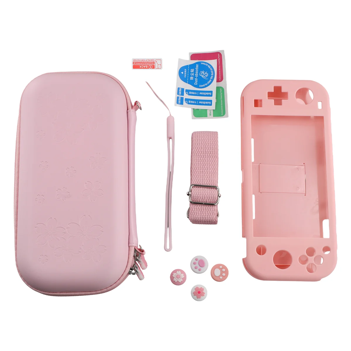 حقيبة حمل وردية متوافقة مع لايت ، حقيبة لايت محمولة للتبديل والتخزين