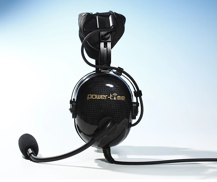 High Quality IPX5 Waterproof BK Chipset Aviation Headset AG-1 Ear ENC Noise Reduction Pilot Headset Fixed Wing Pivot Adjustable
