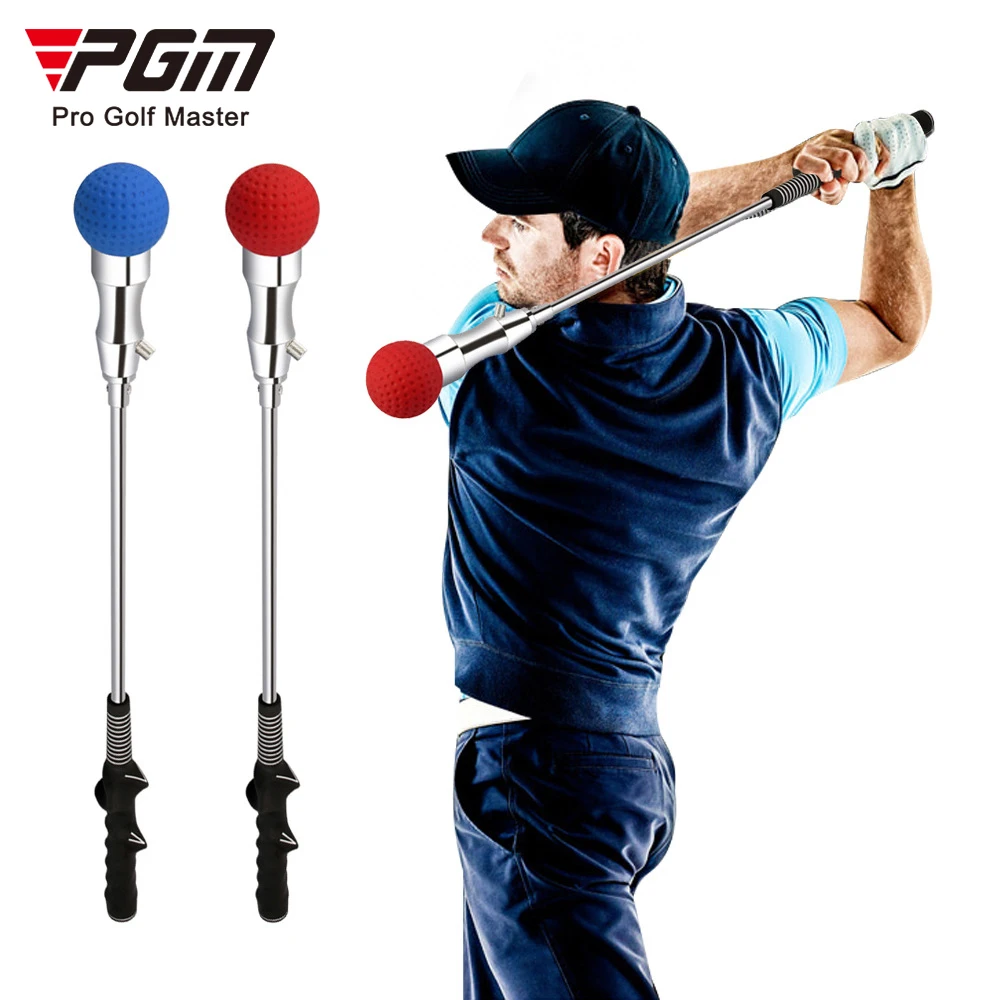 

PGM Red Head Rubber Swing Bar Essential Golf Training Tool