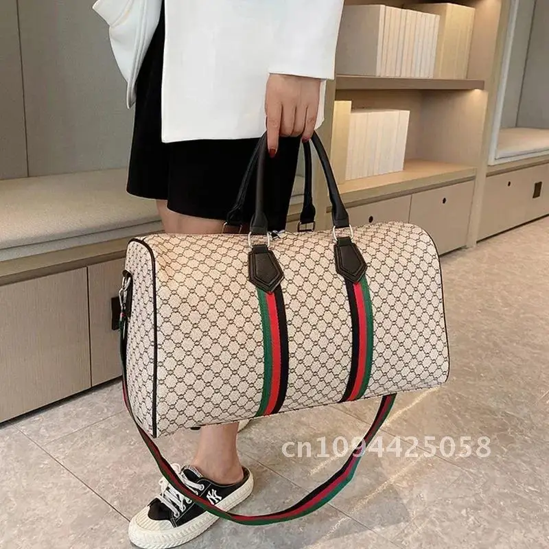 Fashion Travel Bag Casual Large Capacity Lightweight Boarding Fitness Bag Travel Cloth Oxford Bag Bag Bag Travel