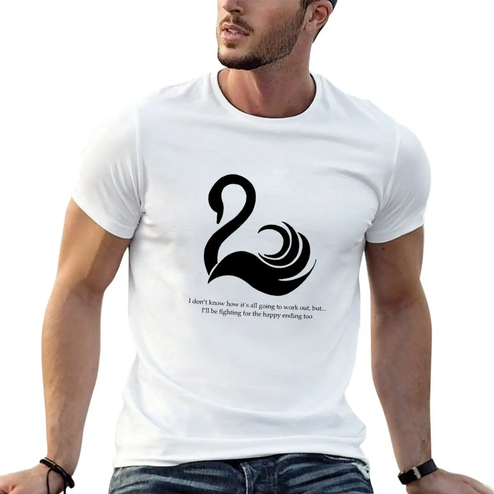 

Keeper of the Lost Cities Happy Ending Quote T-Shirt man t shirts cotton T-Shirt