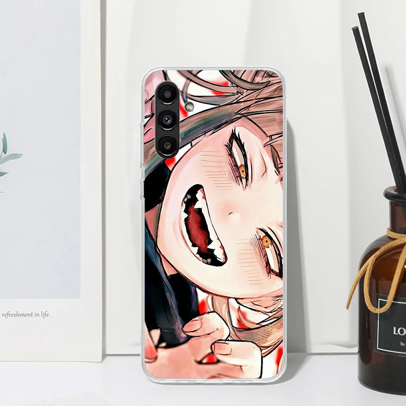 Himiko Toga Waifu Anime MHA Etui na telefon do Samsung Galaxy A15 A25 A35 A55 A14 A24 A34 A54 A13 A23 A33 A53 A12 A22 A32 A52 A05S A