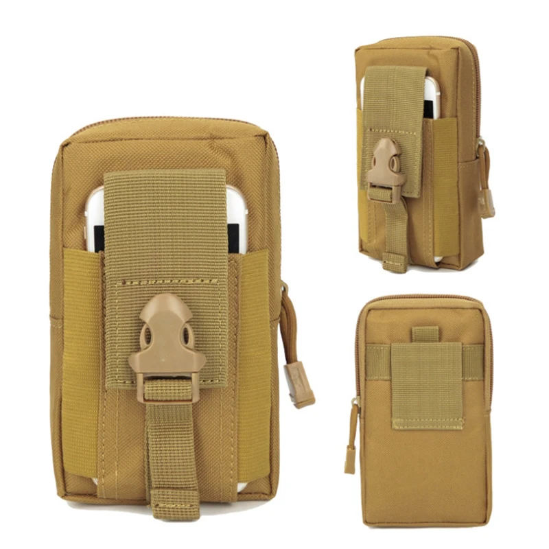 Unisex Outdoor Multifunctionele Mobiele Telefoon Sport Taille Pack 6-Inch Nul Portemonnee Draagriem Groen Beige Zwart Packs Groothandel