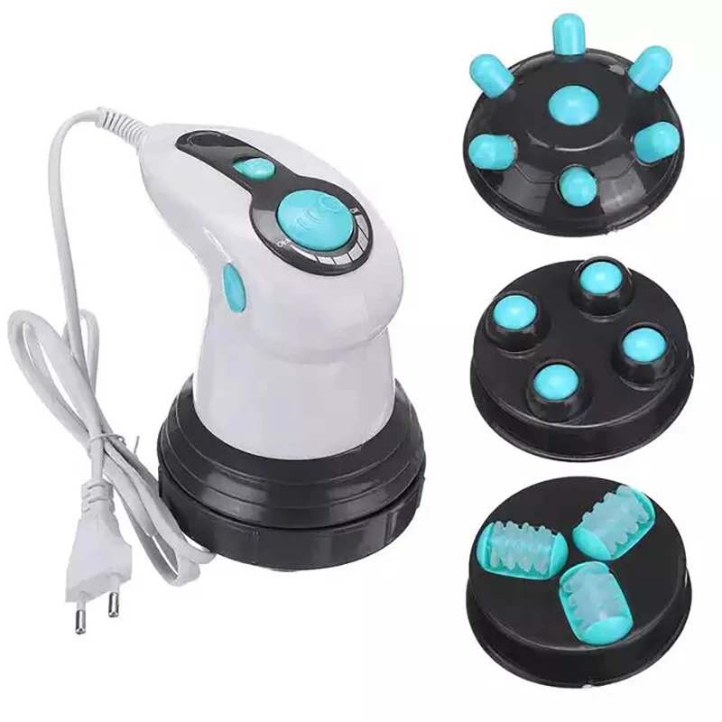 AUREALSUN Körper Elektrische Massagegerät Anti Cellulite Tragbare Fett Abnehmen Gesundheits Massage Instrument Vibration Halswirbelsäule Hals Taille 4