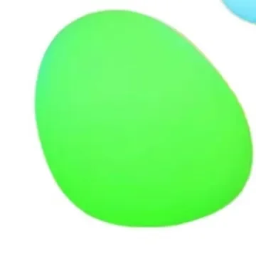 Outdoor garden landscape light simulation pebble home garden light charging remote control rgb lawn light ip65 waterproof