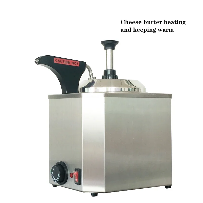 220V 800W Butter Cheese Cheese Dispenser Hot Chocolate Machine Heater Stainless Steel Fudge Sauce Dispenser CDN-350