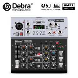 DG05 24bit 192kHz Audio Interface Sound Card Studio Quality 5.0 BT for PC Electric Guitar Live Recording Singing with Monitoring