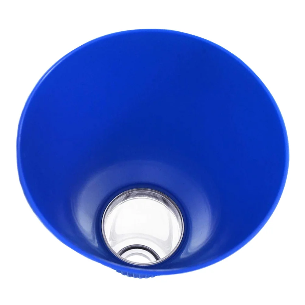 

Universal Spill-Free Oil Funnel Threaded Design Firm Plastic Wide Mouth for Auto Oil Change Spill Free Funnel Automotive Funnels