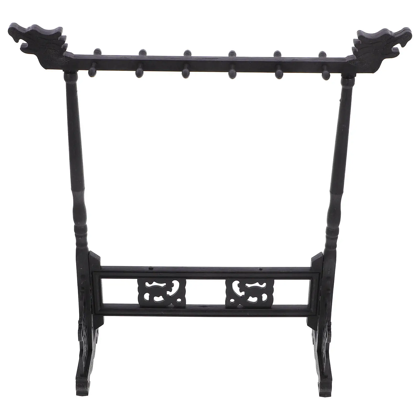 Resin Brush Pen Holder Hanging Rack for Ink Painting Chinese Calligraphy Desktop Storage Practical Office Supply