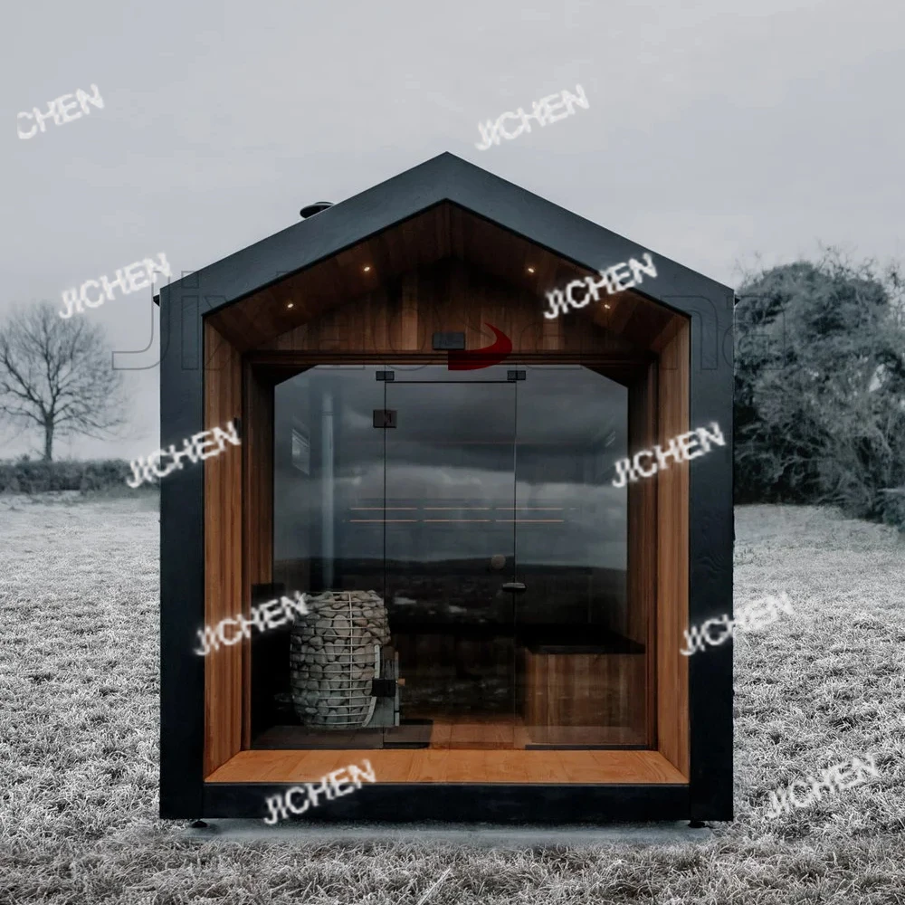 

Deposit Exquisite red cedar sauna outdoor suite spacious hotel steam room deposit