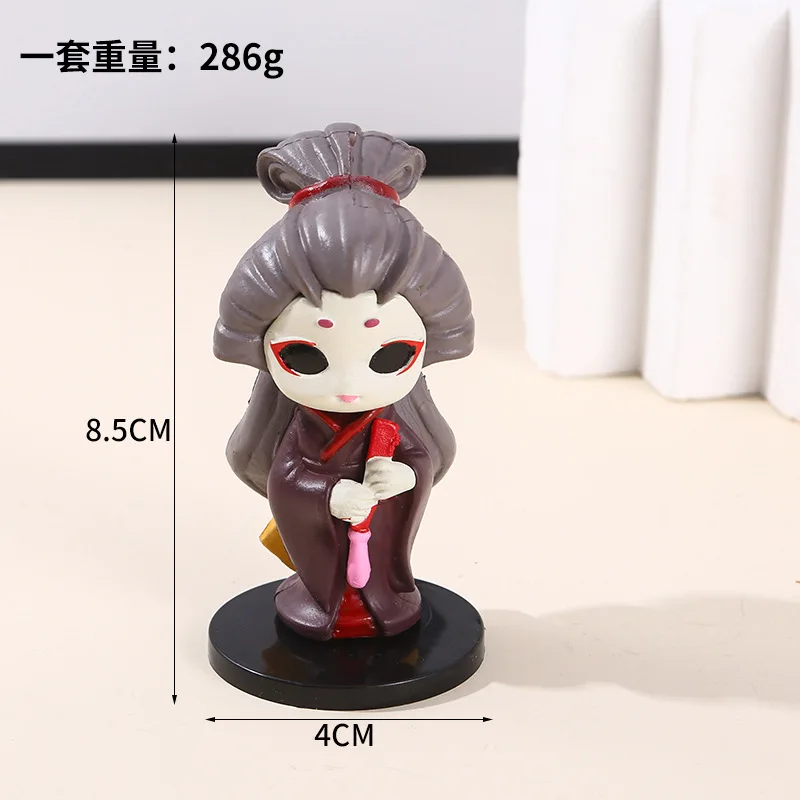 

Trendy Fifth Personality Button Eyes Series Blind Box Peripheral Game Desktop Figurines Decorations Blind Office Desk Ornaments