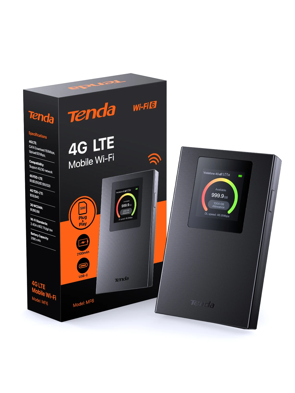 

4G LTE маршрутизатор беспроводной WIFI портативный модем MINI open HOTSPOT POCKET MOBILE WIFI 286MBPS SIM CAT4 CARD слот ретранслятор 2100 MAH