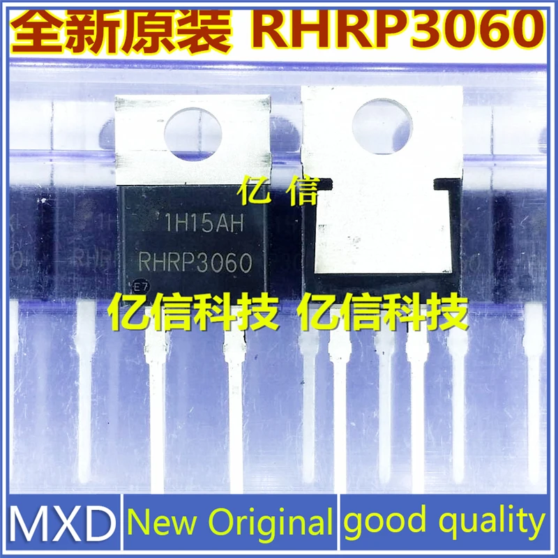5Pcs/Lot New Original RHRP3060 Fast Recovery Diode 30A600V TO-220 Package in-line Good Quality