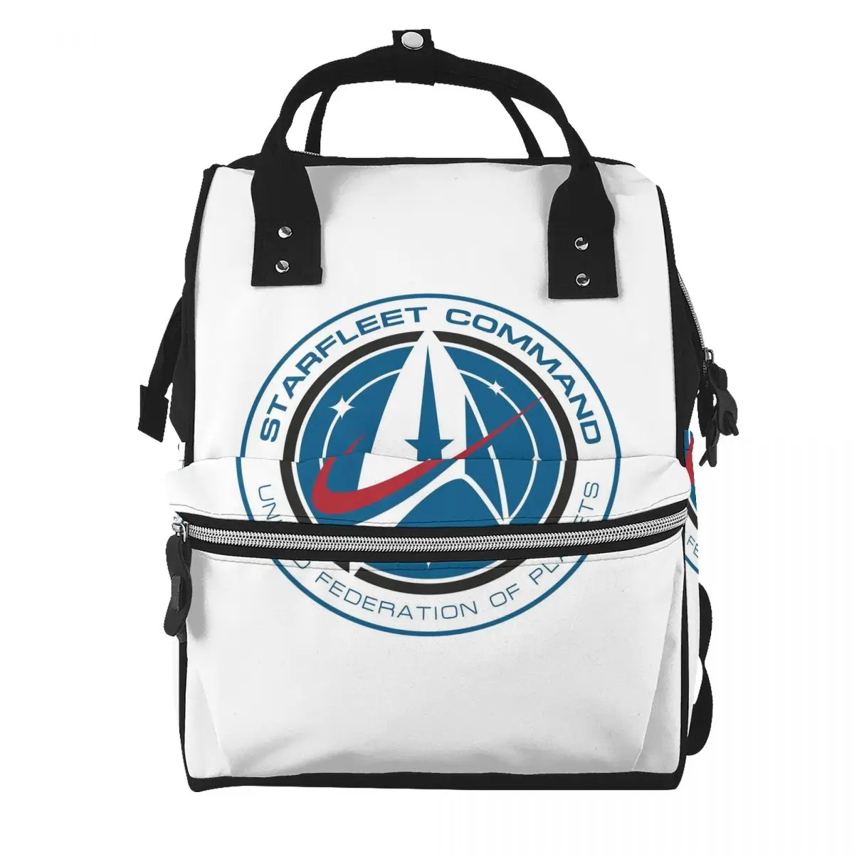 Star Treks Science Fiction TV Series Student Backpack School Bag Hiking Travel Daypack for Men Women Bookbag Shoulder Bags