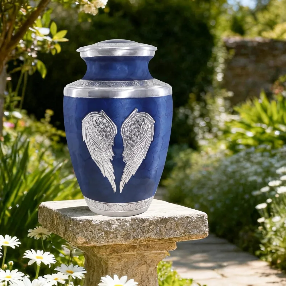 جرار حرق الكبار للرجال والنساء، جرار رماد مزخرفة للذكور والإناث البالغين، جرار دفن أنيقة للبقايا البشرية #6