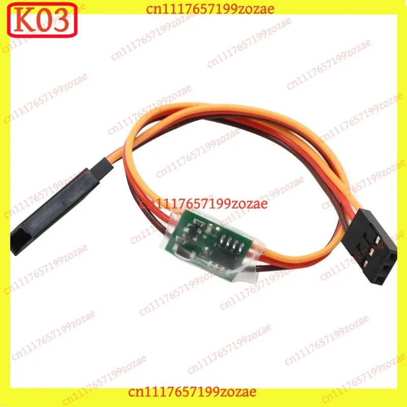 k03 PPM PWM Servo Signal Amplifier 90 to 180 Degree Angle Expander 3V-16V Extension Cable For RC Racing Drone DIY Parts