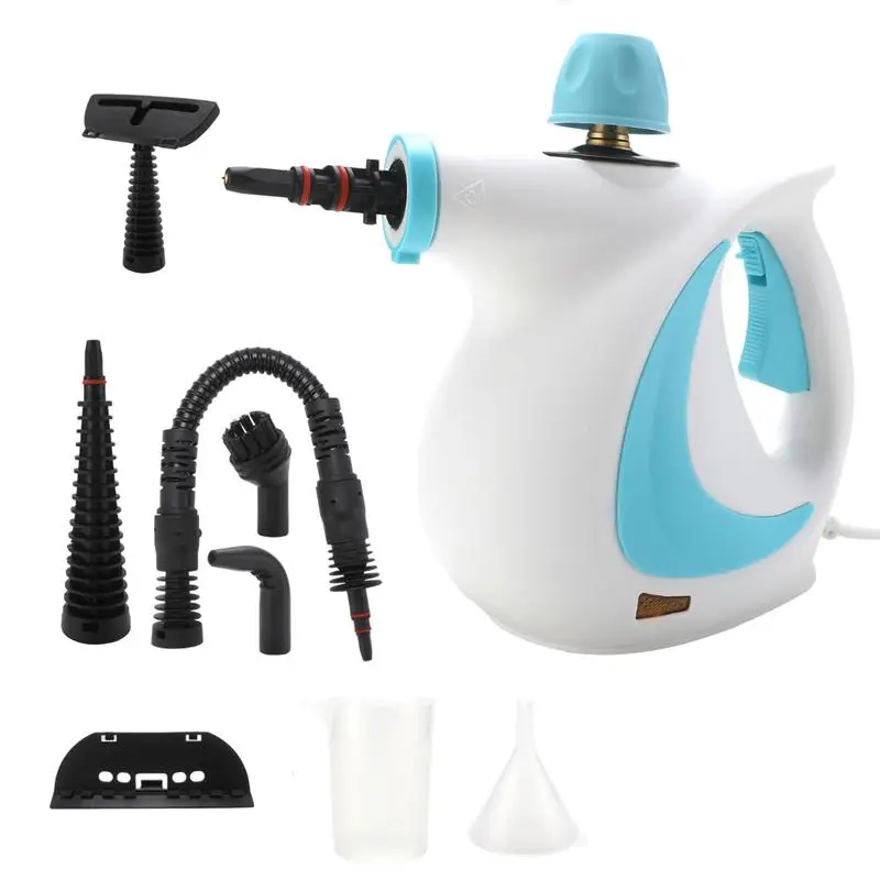 

1000w Powerful Home Steamer Home Handheld Steam Cleaner Deep Cleaning Steamer Natural Steam Cleaner with 9 Accessories