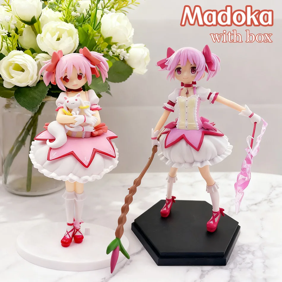 Figura de Anime de chica mágica PMMM, figura de acción de Kaname Madoka, figura Kawaii Akemi Homura, bonita colección de Loli, modelo de juguete para regalo