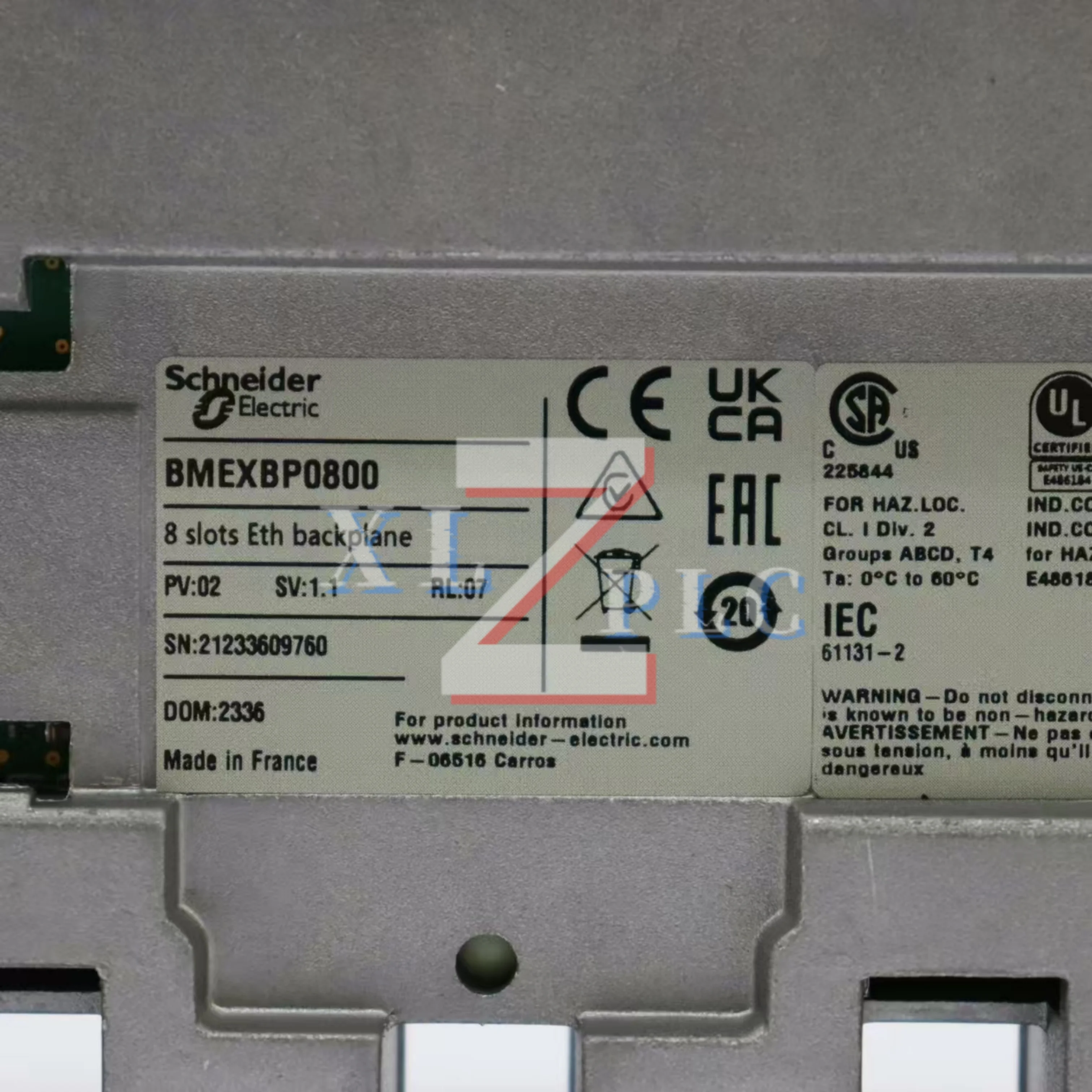 BMEXBP0800  BMXXBP1200  new in box  Backplane Module