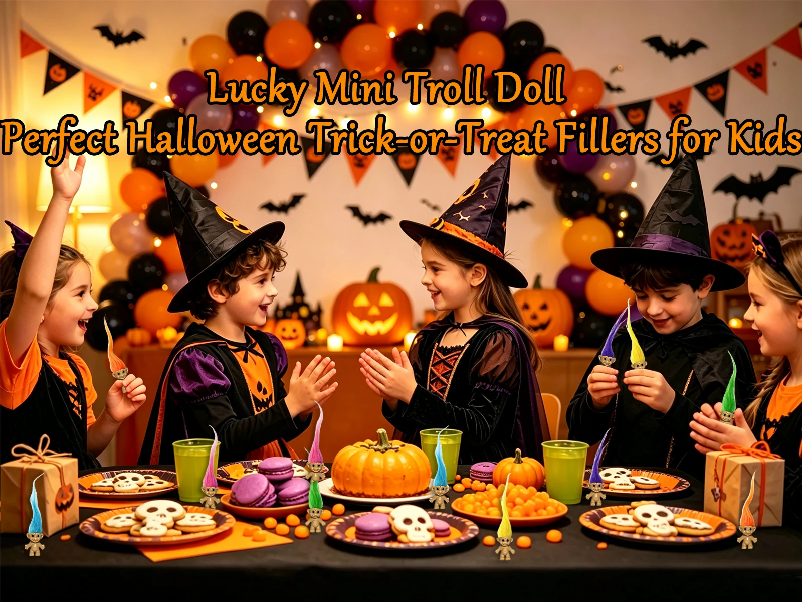 50-200 Stück Mini-Troll-Puppen Vintage Mini-Troll-Spielzeug für Kinder Geschenktüten-Füller Party-Geschenke Halloween Weihnachten Klassenzimmer-Geschenke – Detail 10