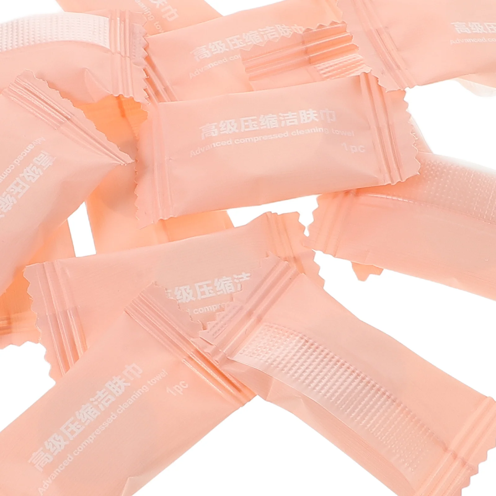 50 asciugamani da viaggio compressi in cotone usa e getta, delicati sulla pelle, ecologici, portatili, dimensioni 20x20 cm, per viso, corpo, uso esterno