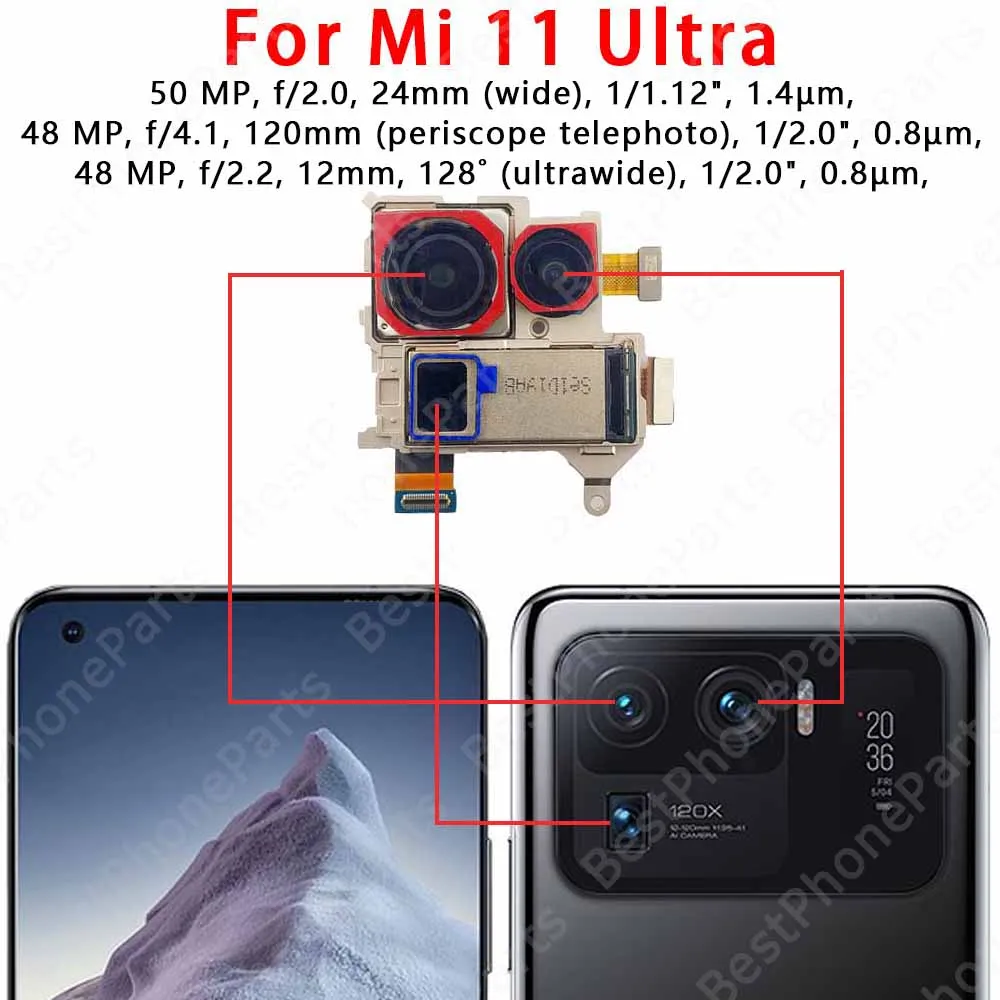 Rear Camera Module for Xiaomi Mi 11 Ultra Pro 11i